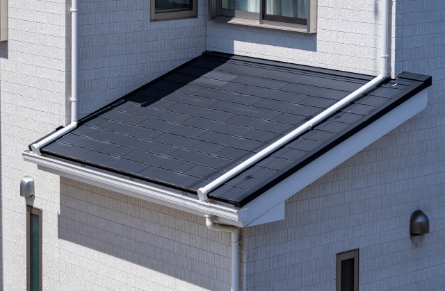 雨押え板金の修理